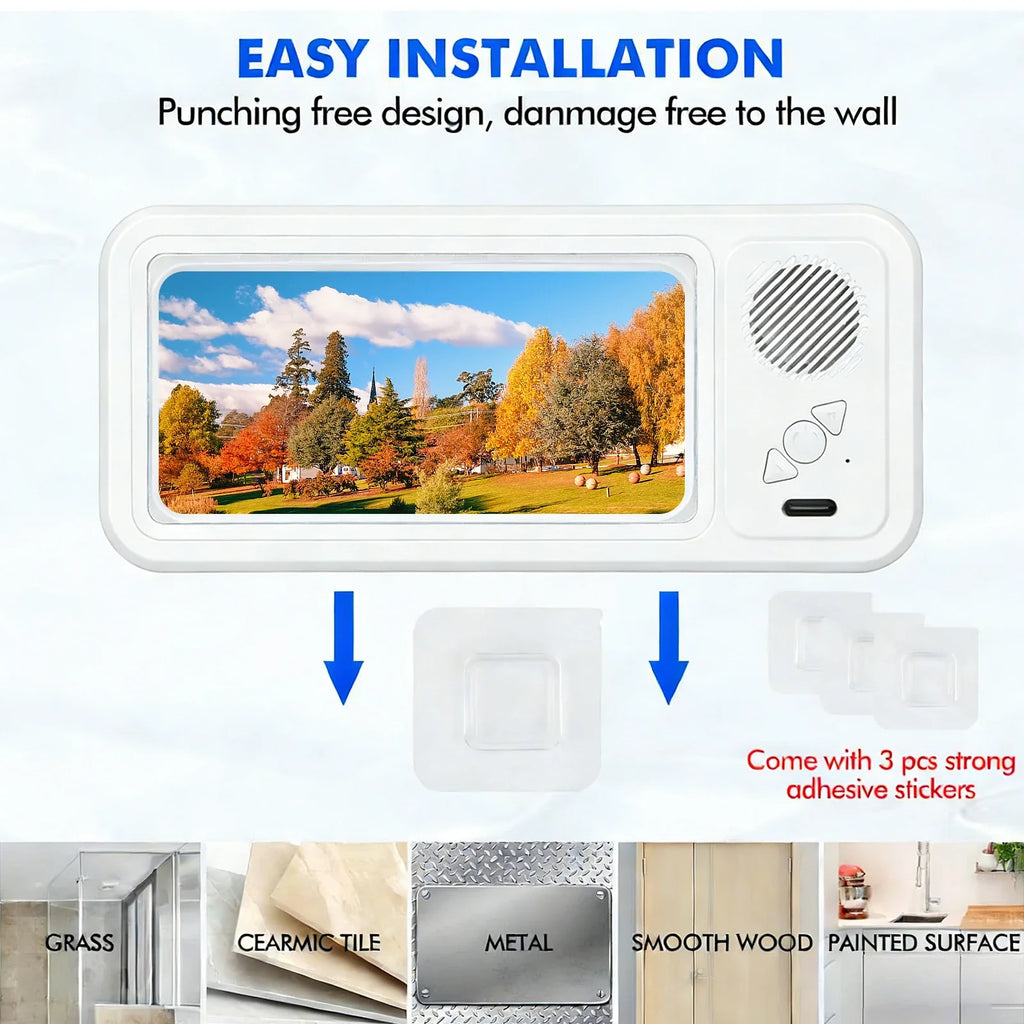 Waterproof Shower Music Hub
